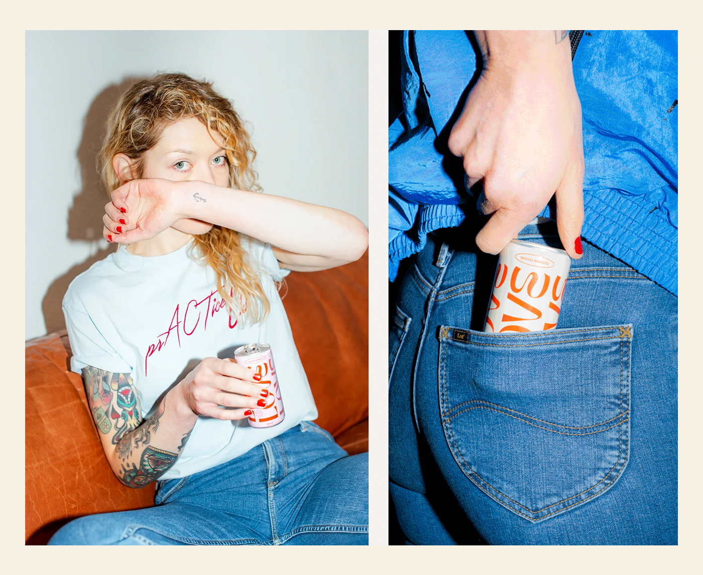 Branding, Packaging und Creative Campaign für den Studio Drink von Jenny Bewer und Jacki Mess